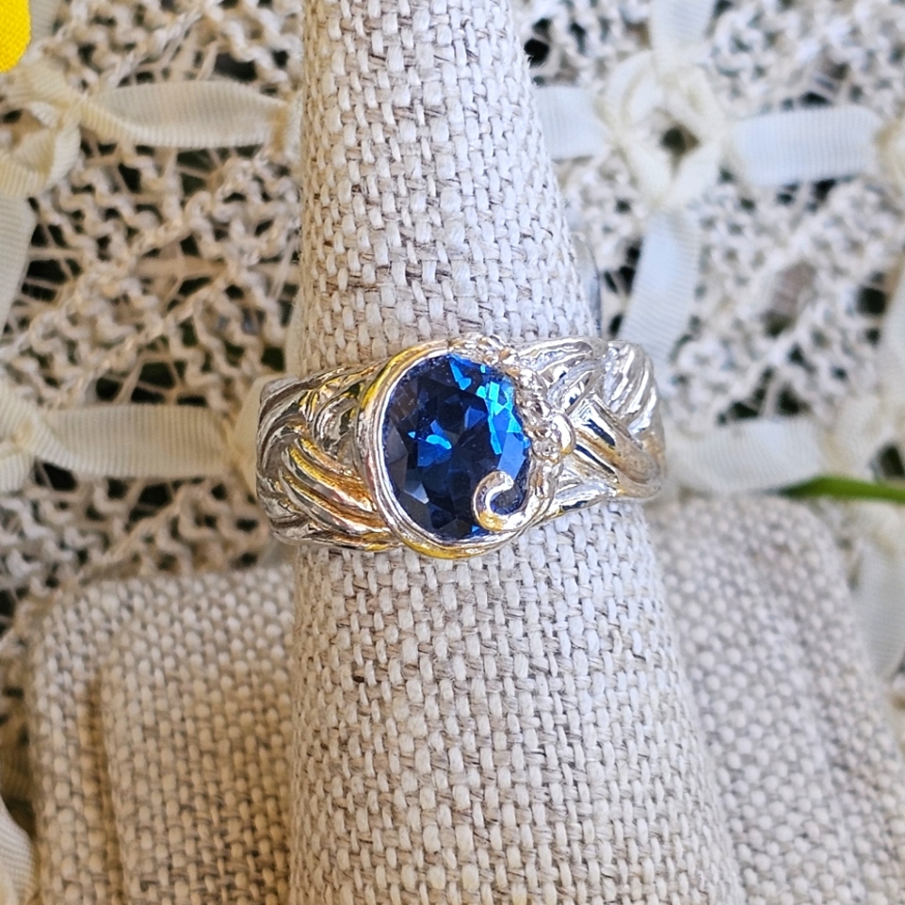 NWT 925 silver & topaz ring - Picture 2 of 7